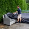 MP9607 L Shaped Corner Sofa Cover (RHS) - Image 6