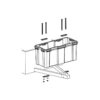 MP62231 A-Frame Drawbar Trailer Toolbox Fixing Kit - Image 3