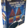 MP44862 10-30V LED Magnetic Lighting Pods 10m Trailer Cable - Image 2
