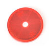 MP1631B WAS Round Red Reflector