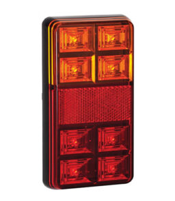L151BAR LED Autolamps 12V Rectangular Combination Lamp