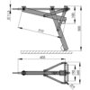 A205817 800kg Long Corner Steady
