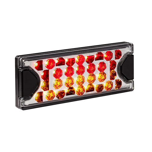 P33720000 Aspock MiniLED II 12/24V 3 Function LED Combination Lamp