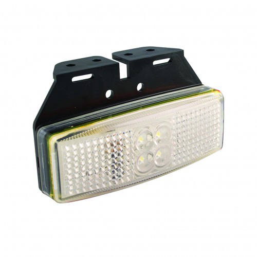 L1491WM LED Autolamps Front Clear 12/24V LED Marker Lamp