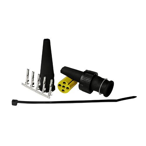 P13052104 Aspock 5 Pin Female Connector Yellow