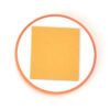 MP1632SSB WAS Round Amber Reflector Self Adhesive