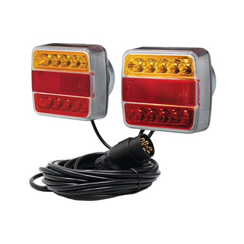 MP44944 12V LED Pod With 7.5m Straight Cable