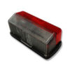 MP8743B AJBA 12V Bulb Red/White Outline Marker Lamp (FI.057)