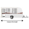 MP9264 Fits 5.6m-6.2m (19-21') Caravan Top Cover - Image 7