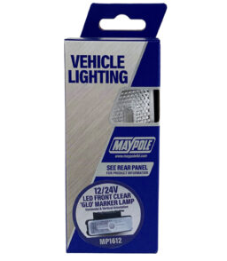 MP1612 WAS 10-30V LED GLO Clear Marker Lamp DP