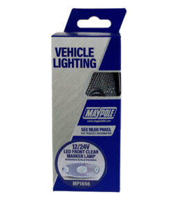 MP1656 12-24V Slim Line Oval LED Front Marker Lamp Display Packed