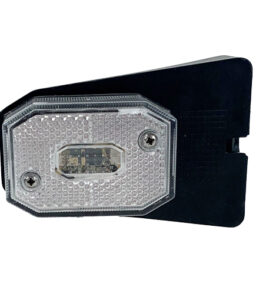 P31656903 Aspock 12V Front Clear Flexipoint I Bulb Marker Lamp with Bracket