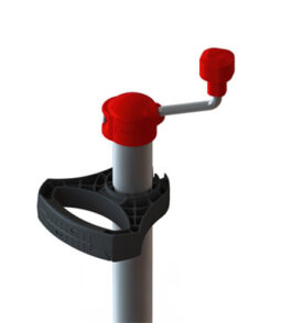 A1931978 Jockey Wheel Clamp Manoeuvring Handle For 48MM Jockey Wheels