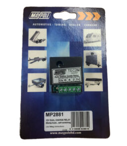 MP2881 20A Self Switching Dual Charge Relay Display Packed