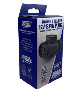 MP128 12V 13 Pin Plastic Plug Display Packed