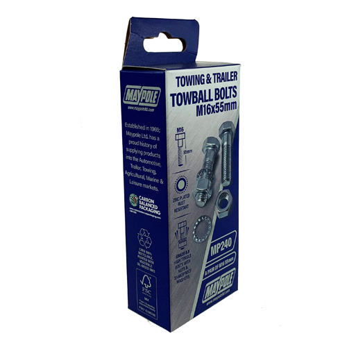 MP240 High Tensile (8.8) Nuts & Bolts M16 x 55mm