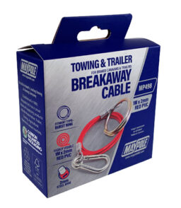 MP498 1m x 2mm Red Breakaway Cable Display Packed